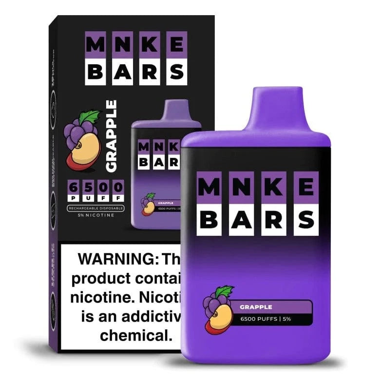 MNKE Bars Grapple Disposable Vape