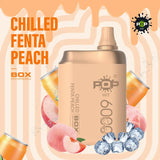 POP HIT CHILLED FENTA PEACH - 6000 PUFFS